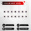 28Pcs LED Light Cover for  Meta /Skyler/Headliner/ Meta HSTN Accessories,Blackout LED Light Blocking 8