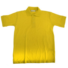 (13-14, Canary) Kustom Kit Klassic Childrens Superwash 60 Polo Shirt (Pack of 2)