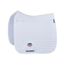 (21.5in x 20in, White) Weatherbeeta Air-Tec Horse Dressage Saddlepad