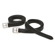 (36in, Black) Adelfia Horse Stirrup Leathers