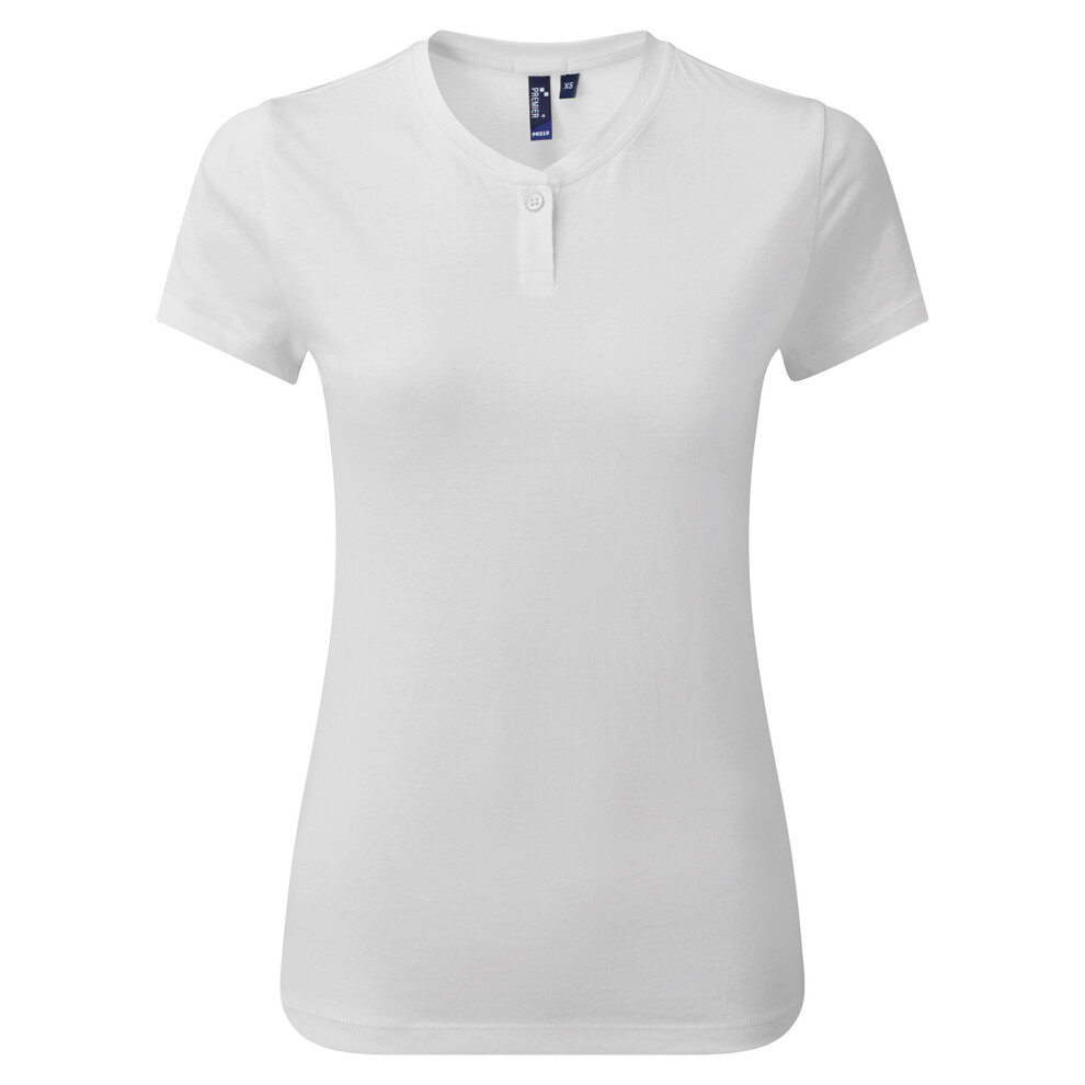 Premier (M, White) Womens/Ladies Comis Sustainable T-Shirt