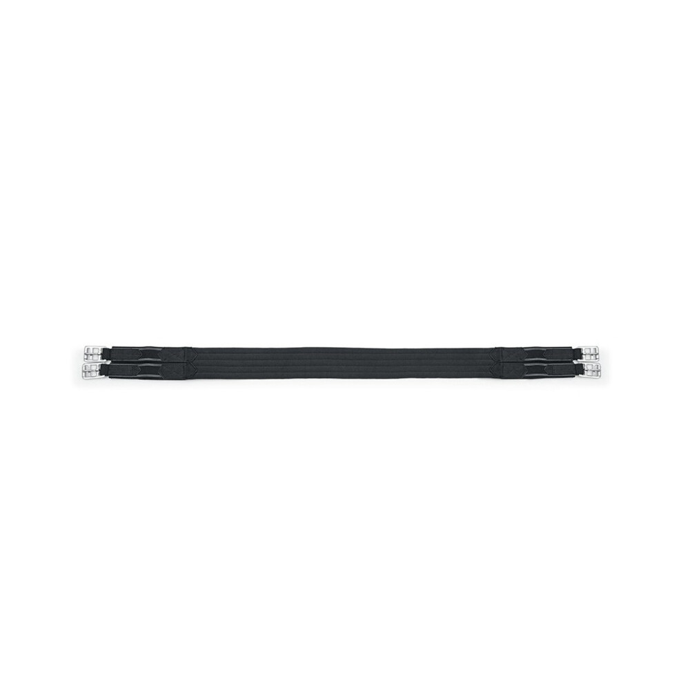 Photos - Equestrianism  Shires Burghley Elastic Horse Girth(46in, Black)
