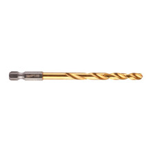 Broca metálica Shockwave HSS-G TiN Vermelha Hex - Ø 5,5 x 104 mm - 1 peça - MILWAUKEE - 48894764