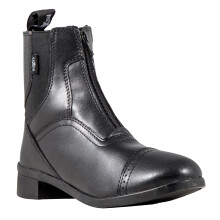 (3 UK, Black) Saxon Childrens/Kids Syntovia Zip Paddock Boots