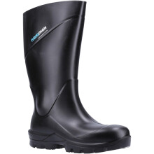 (5 UK, Black) Nora Max Unisex Adult Pro S5 PU Safety Boots