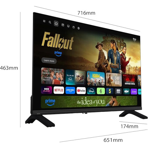Toshiba 32" HD LCD Smart Fire TV 2