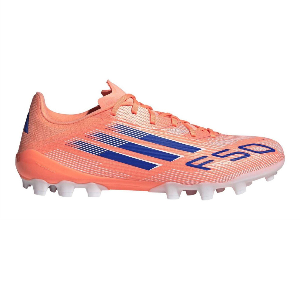 Adidas (9.5 Uk, Orange) Mens F50 League 3 Stripes Football Boots