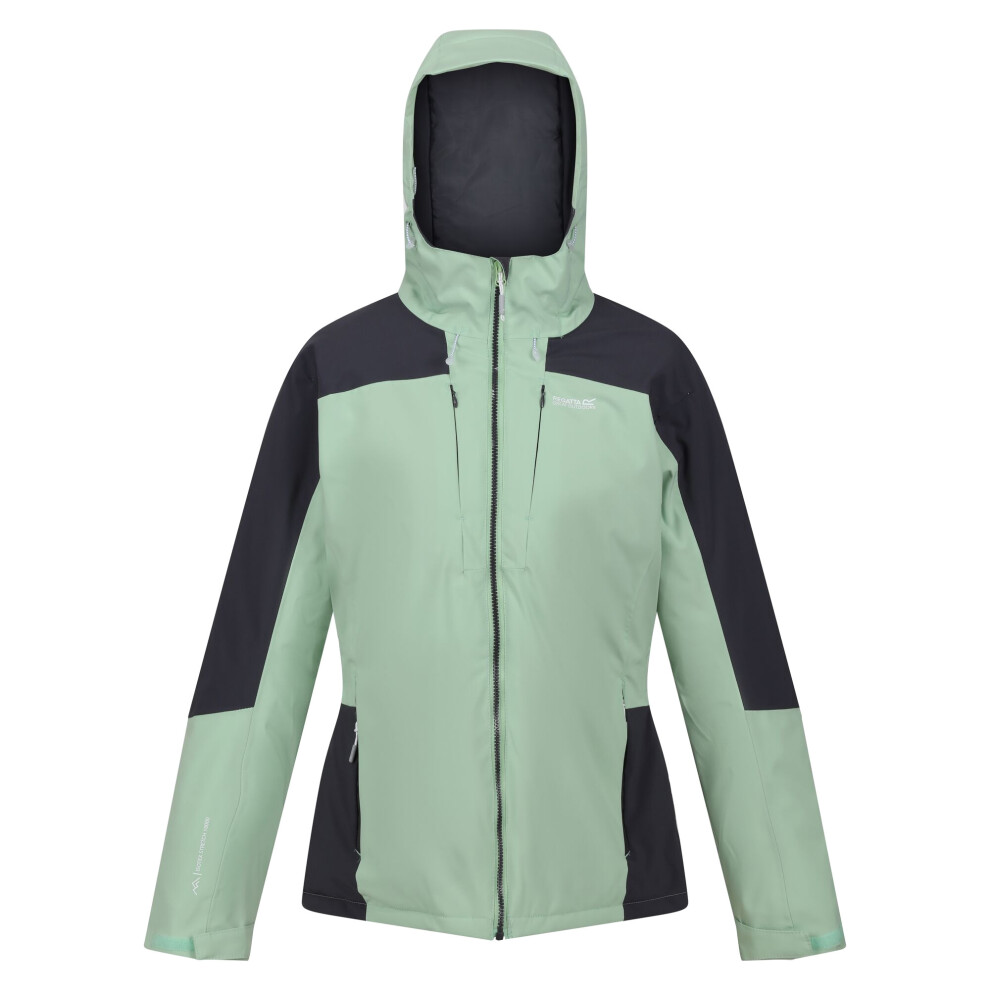 Regatta (10 Uk, Quiet Green/Seal Grey) Womens/Ladies Highton Stretch Padded Jacket