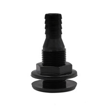 4pcs 3/4 Inch Hose Plastic Thru-Hull Bilge Fitting Bilge Pump Drain Vent Hose Fitting for Boats Marine Yacht RV
