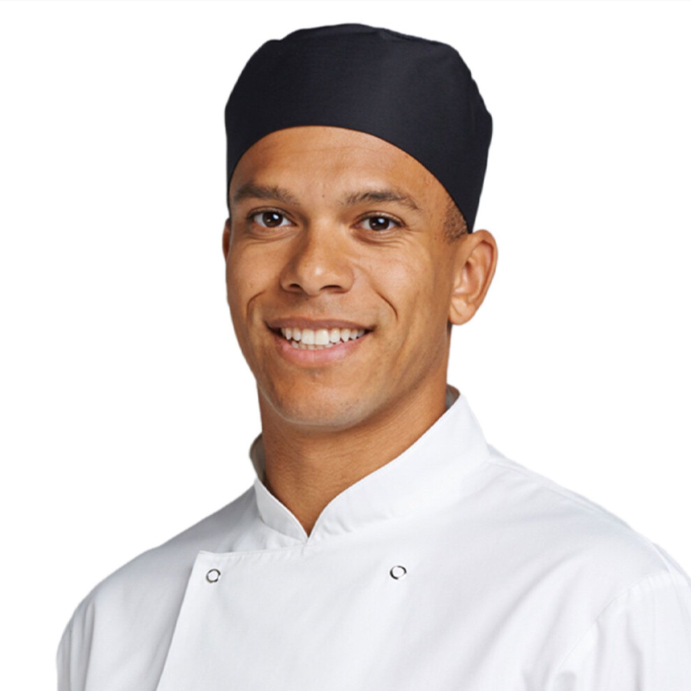 (L, Black) Dennys Budget Chef Skull Cap 5063470050666