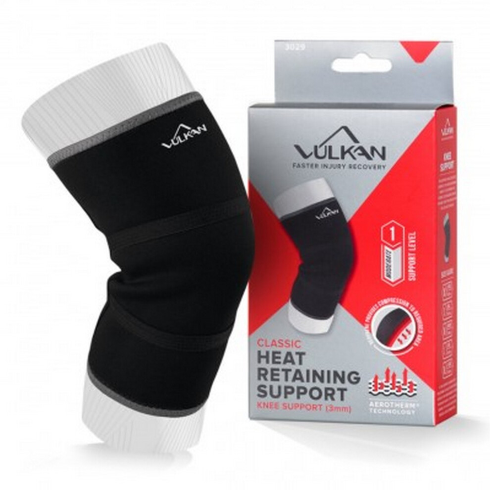 Vulkan (S, Black) Classic 3029 Neoprene Knee Brace