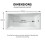 Bathroom Single Ended 1800x800mm Square Bath Front Panel Acrylic White Modern 6