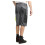 Lee Cooper (32R, Grey/Black) Lee Cooper Mens Stretch Reflective Multi Pocket Cargo Shorts 2