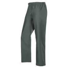 (L, Khaki Green) Flexothane Unisex Adult Classic Rotterdam Waterproof Trousers
