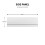 Bathroom Single Ended 1800x800mm Square Bath Front Panel Acrylic White Modern 7