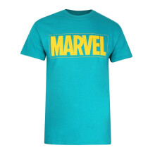 (M, Jade) Marvel Mens Logo T-Shirt