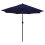 (Navy Blue) 2.7m Wind Up Parasol - Beige 1