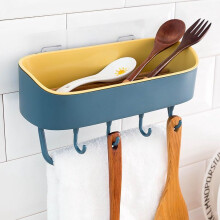 Estante de Baño Adhesivo Wisik Enterprise Organizador para Toallas y Ropa
