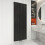 NES Home Vertical Double Flat Panel Black Central Connection Radiator 1800 X 546 mm 1