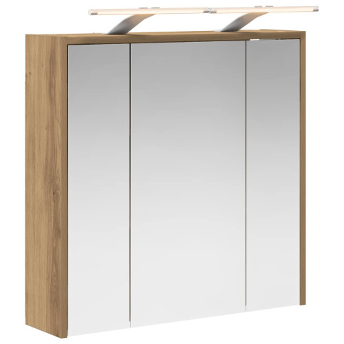 VidaXL vidaXL Badezimmerspiegelschrank Kunsthandwerk Eiche 2