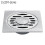 (2) Premium Rustproof Floor Drain Anti-Backflow High Hardness Bathroom Shower Drain Sturdy 1