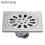 (9) Premium Rustproof Floor Drain Anti-Backflow High Hardness Bathroom Shower Drain Sturdy 1