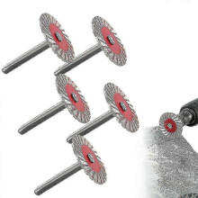 (wear-resistant, 5pcs) Tarcza diamentowa 40 mm z trzonkiem 6 mm do cięcia płytek granitowo-marmurowych w Europie