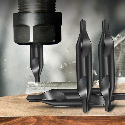 (8mm) All-in-One Center Drill & Countersink Bits Kit for Copper/Steel 2