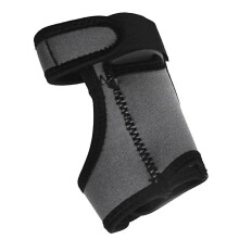 (Dark Grey) Lampe torche LED subaquatique pour plongée sous-marine, avec support de gant réglable et dragonne noire