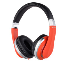 Auriculares Bluetooth Gnobogi supraaurales, plegables, inalámbricos y con cable, FM, micrófono, compatibles con teléfono móvil y PC, almohadillas