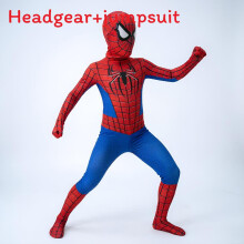 (Spider ,Adult 180)Spider-Man Brandneu Tag Cosplay Kostüm Overall Halloween Party Events Erwachsene Kinder
