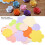 20 τεμάχια κιτ χρωματιστού χαρτιού quilling με σχέδιο λουλουδιών, ροζέτα, χαρτί quilling 5