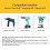 (10mm) Premium Industrial Alloy Drill Bits 5/6/8/10/12mm Multipurpose Durable Set 5