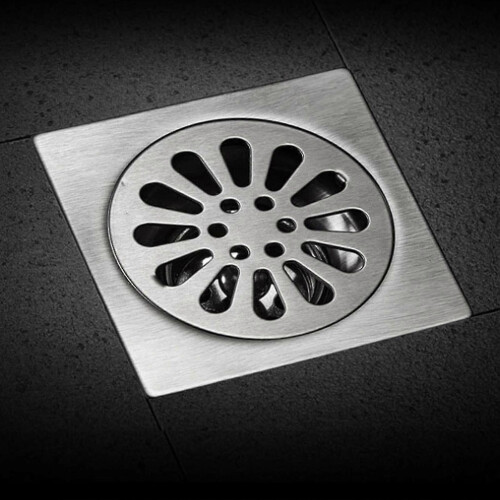 (7) Premium Rustproof Floor Drain Anti-Backflow High Hardness Bathroom Shower Drain Sturdy 2