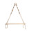 Hariumiu Tapestry Rack Μποέμικο Στυλ Ξύλινο Ράφι Τοίχου με Χάντρες Ρουστίκ Πλωτό Ράφι για 1