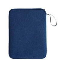 Bluethy 10,9/12,9-tommer tablet-etui til kompatibel med iPad, stænktæt slankt etui med penholder, ensfarvet beskyttelsestaske