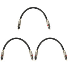3er-Pack digitales Audiokabel, Audiokabel, digitales Audiokabel, Glasfaser-Audiokabel, professionelles optisches Kabel