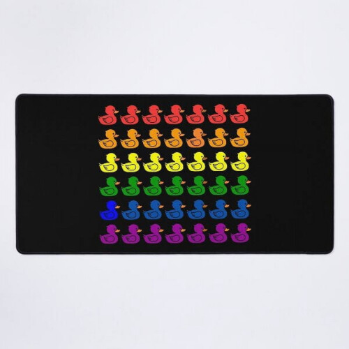Een NIEUWE Pride Ducks bureaumat
