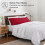 Bare Home lichaamskussensloop - envelopsluiting - ultrazacht - dubbel geborsteld - rood 6