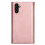 Capa carteira compatível com Samsung Galaxy A14, cor ouro rosa. 7
