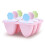 Καλούπια Lolly Ice με ξυλάκια, σιλικόνης, πάγωμα πάγου, τραπεζαρία κουζίνας, συμβατά 5