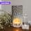 GEEZY GEEZY Tealight Candles 50 Pack Unscented White Small Candle Multipack 4 Hour Burn Time 7