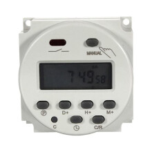 Ease12V16A LCD programozható relé beltéri otthonhoz