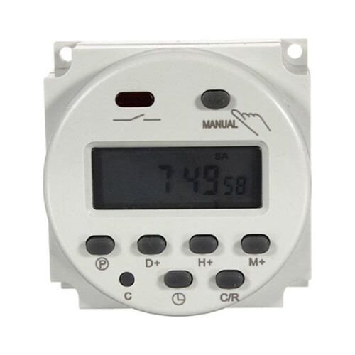 Ease12V16A LCD programozható relé beltéri otthonhoz