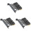 3X Προσαρμογέας κάρτας επέκτασης USB3.0PCI-E Προσαρμογέας διανομέα 7 θυρών Εξωτερικός 1
