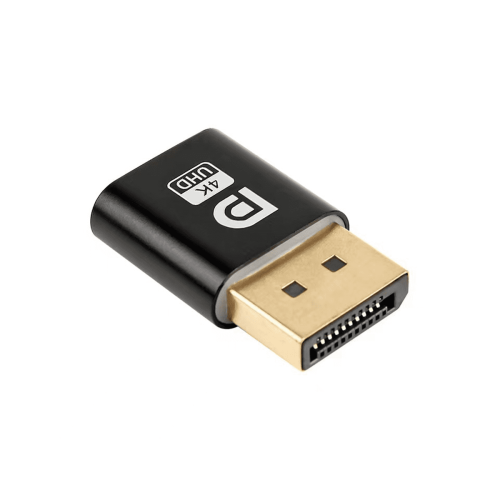 4K Displayport Dummy-stik DP Virtuel Displayadapter EDID Headless Ghost Emulator til PC Grafikkort