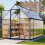 Birchtree BIRCHTREE 6X10FT Polycarbonate Greenhouse Dark Grey 1