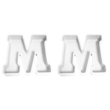 Ensemble de 2 plateaux décoratifs à étages en bois, motif marguerites, idéal pour une décoration de table rustique ou une fête printanière.
