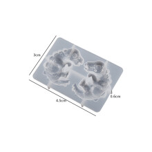 3D dinosaurus prívesok živicová forma drak náušnice prívesok na náhrdelník vajíčko silikónová forma epoxidová živica výroba šperkov