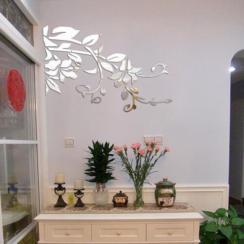 XIUH Διακόσμηση Σπιτιού3D Diy Ακρυλικό Αυτοκόλλητο Τοίχου Μοντέρνα Αυτοκόλλητα 1
